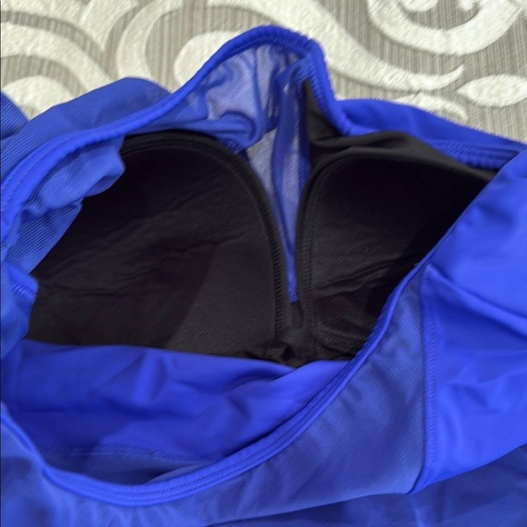 Venus One-Shoulder Royal Blue One Piece Swimsuit Size 14 - Picture 7 of 7